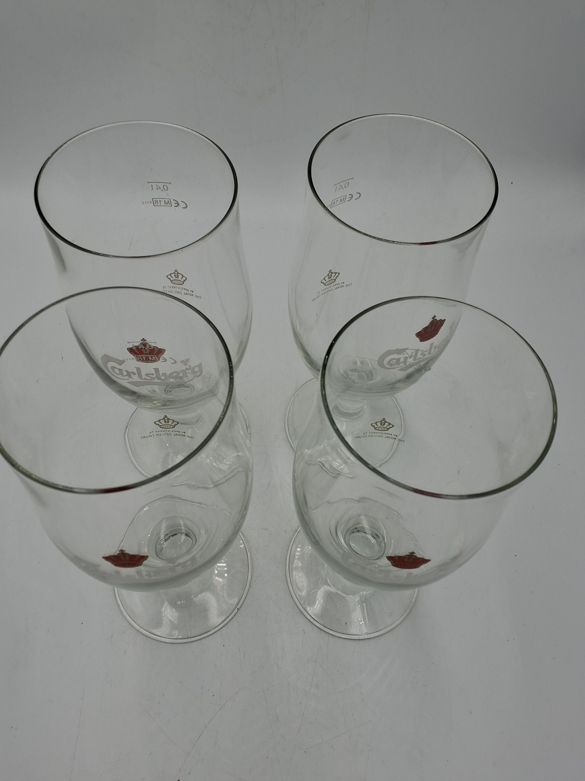 4 stk. GARLSBERG glas